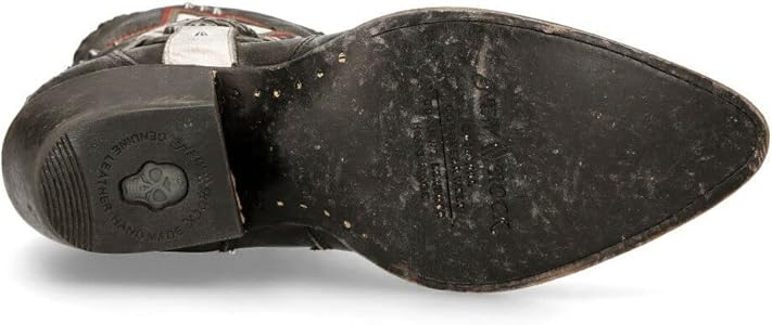 Amazon.com | NEWROCK M-WSTM004-S2 Ladies Black and White 100